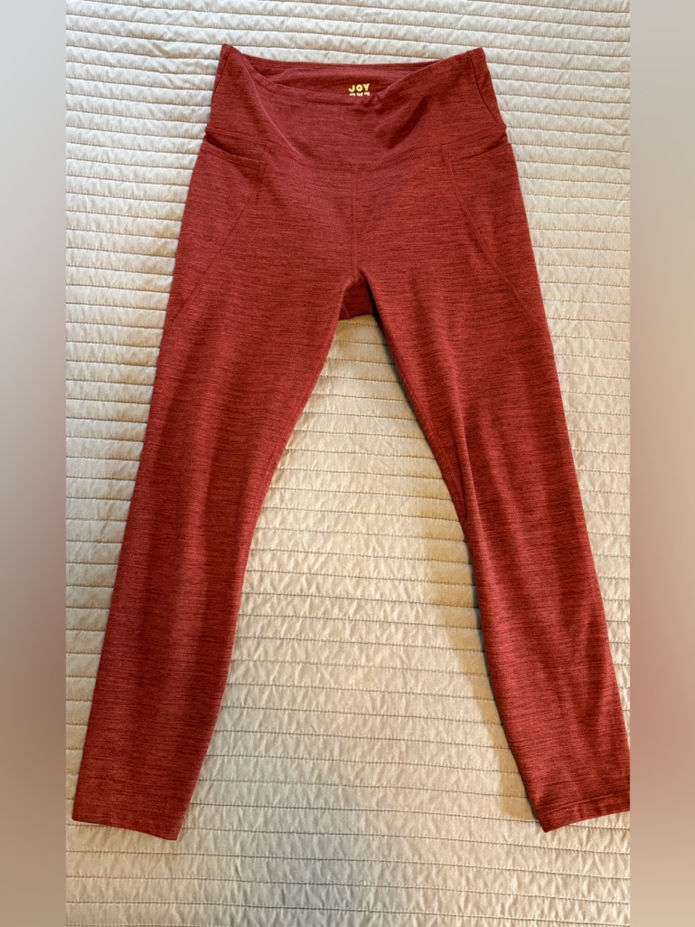 Lab Joy  Burgundy Womens Fleece-lined Leggings – High-Waist Active Bottoms #0090